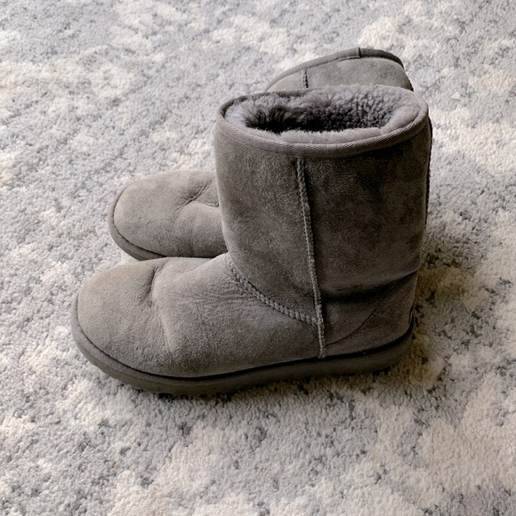 Grey Classic Ugg Boots Size 9 - Picture 1 of 10